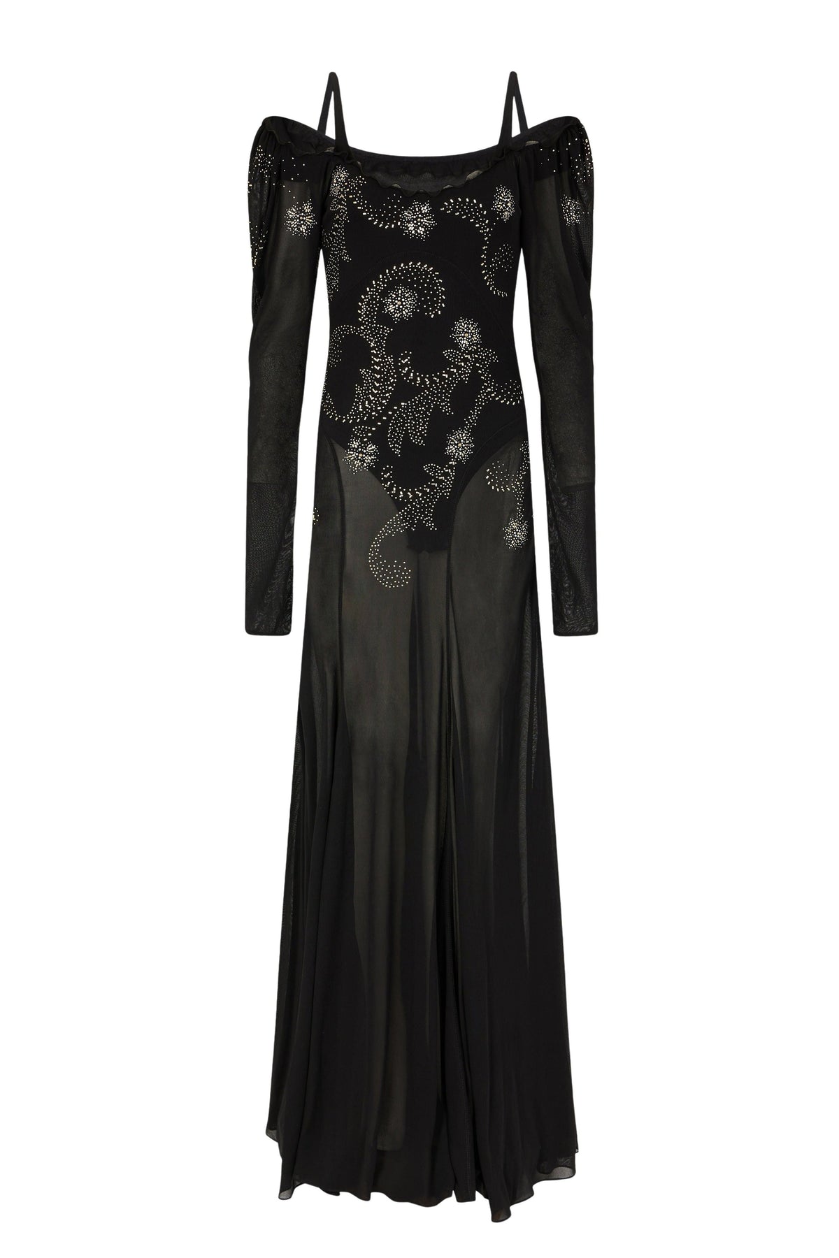 Robe à manches longue  - Black