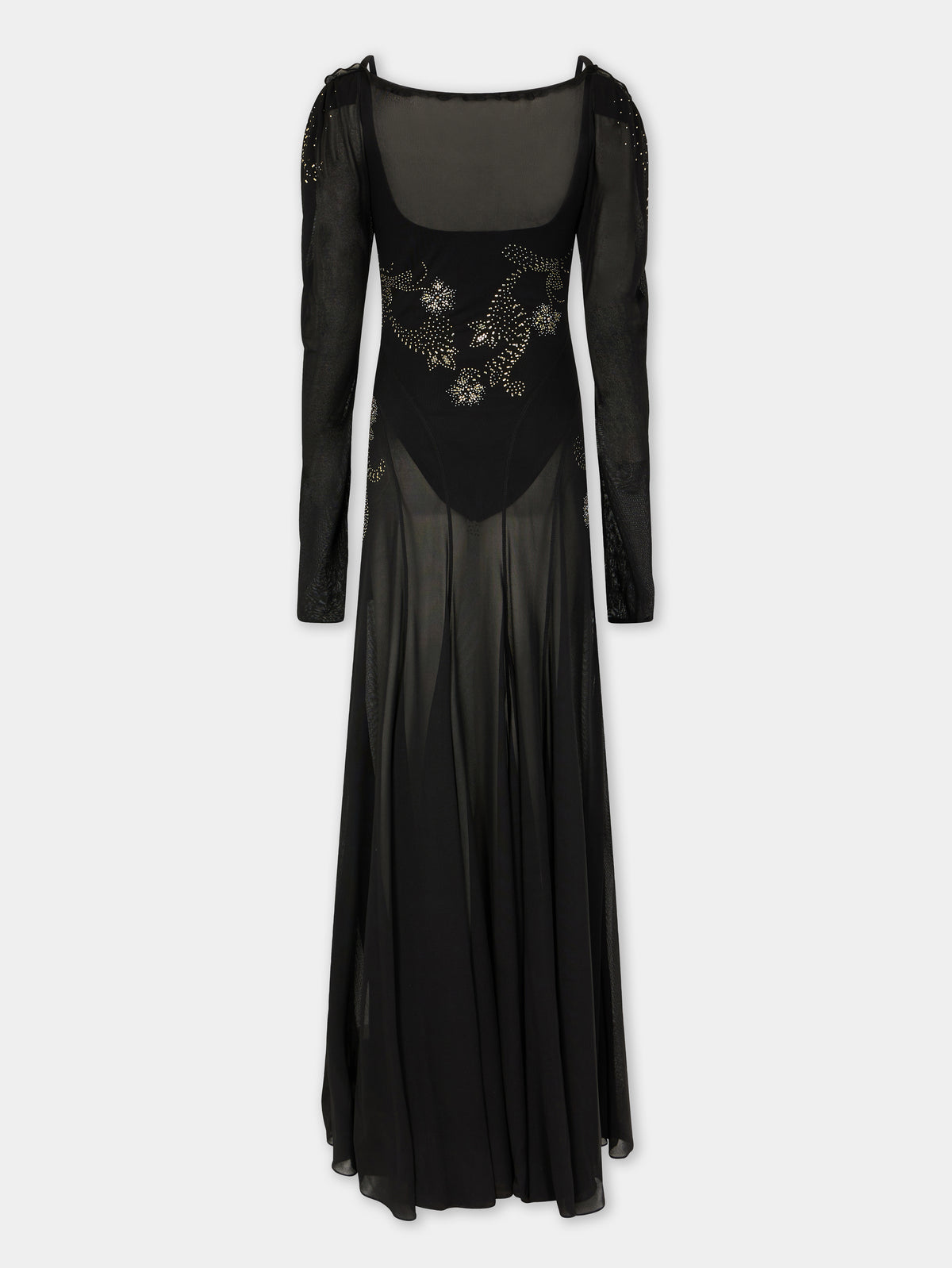 Long dress in jersey