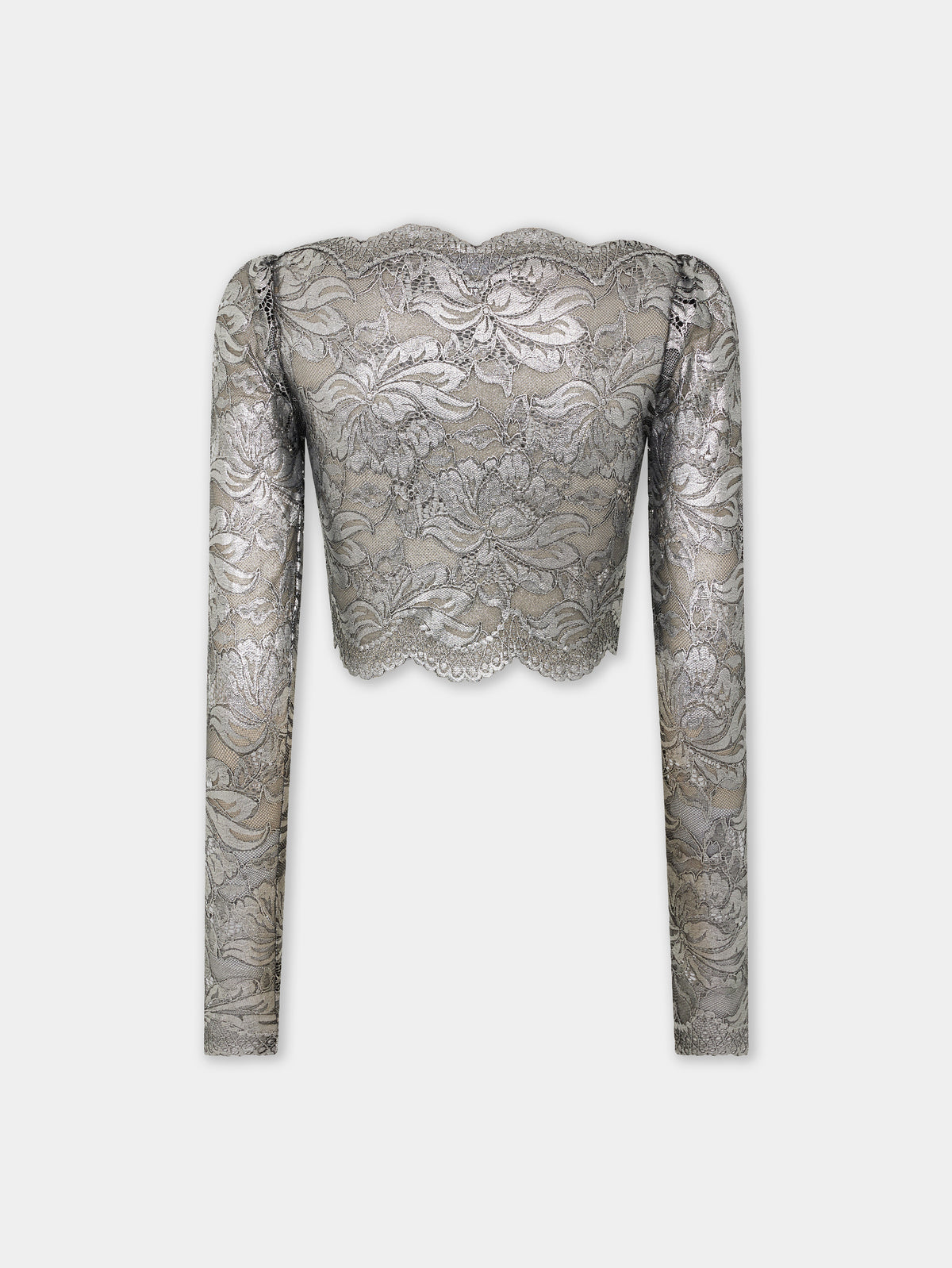 Crop top in lace