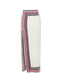 Long skirt in terry jersey