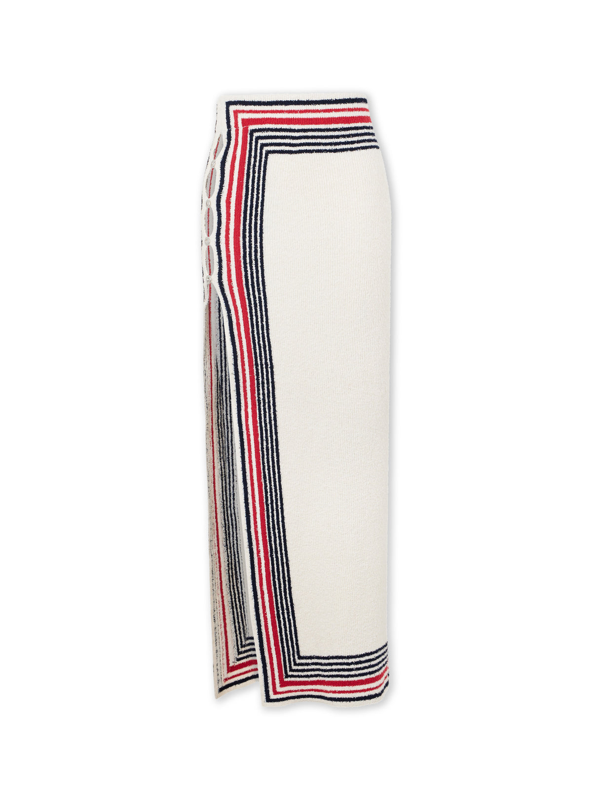 Long skirt in terry jersey