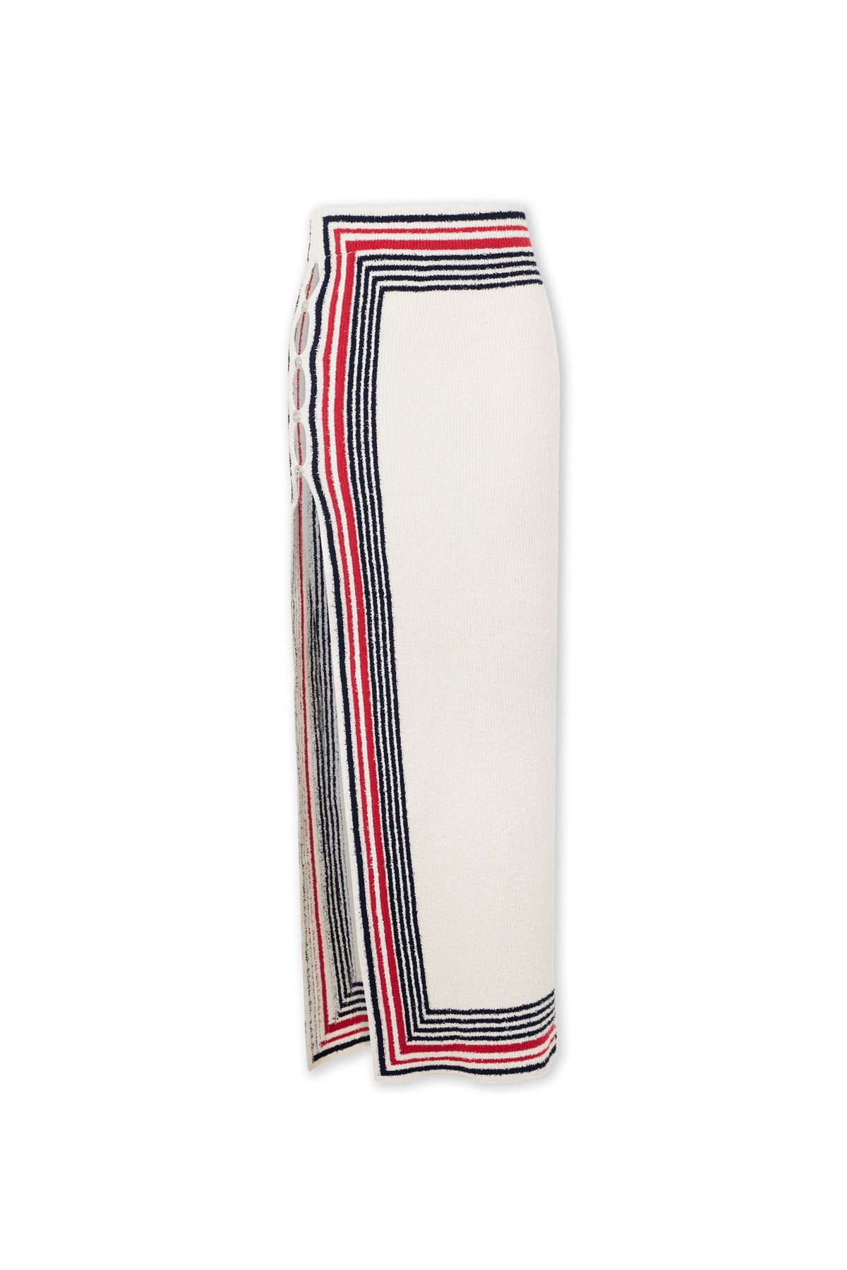 Long skirt in terry jersey