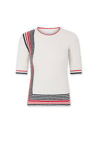 Top in terry jersey