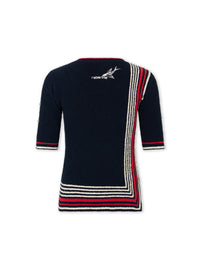 Top in terry jersey