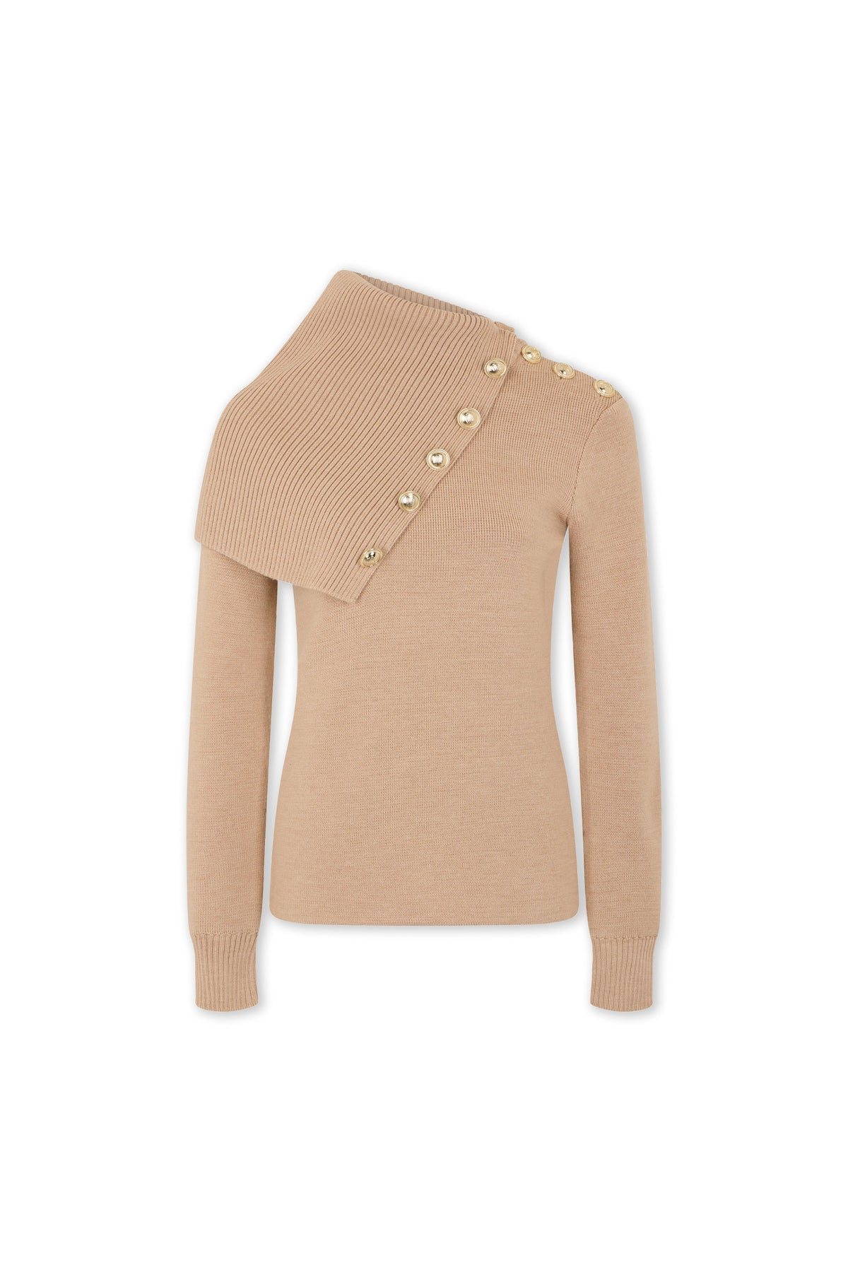 Beige Sweater in wool