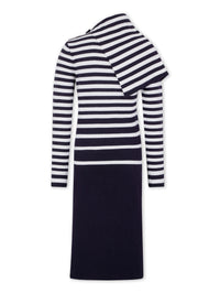 Midi dress in wool