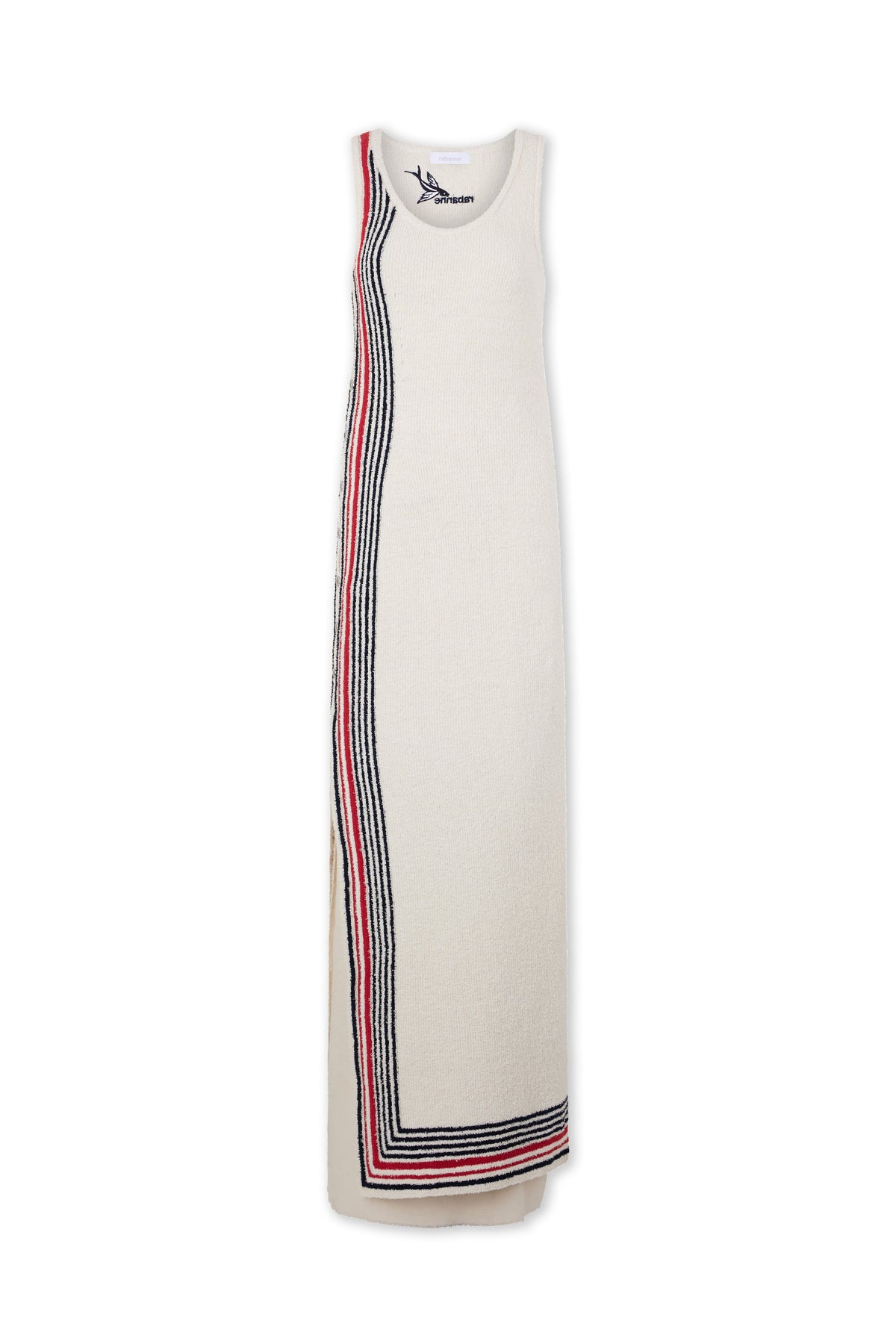 Long dress in terry jersey
