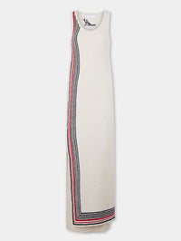 Long dress in terry jersey
