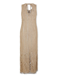 Long dress in crochet