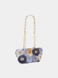 Flower 1969 blue bag