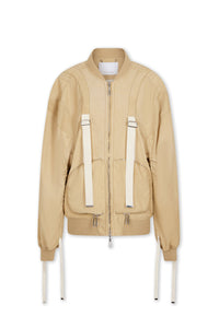 Bomber Parachute à poches - Ochre