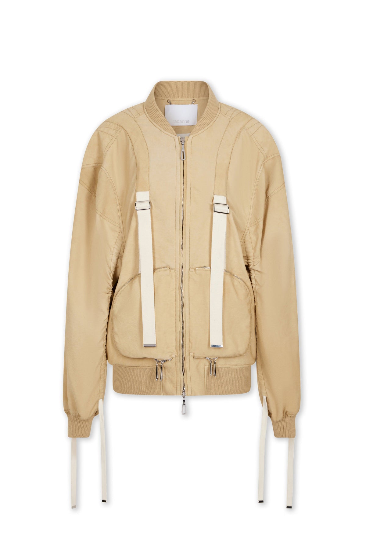 Bomber Parachute à poches - Ochre