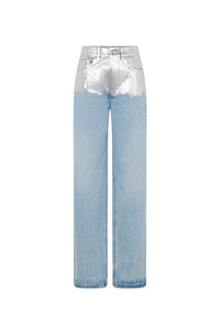 BAGGY TROUSERS IN DENIM