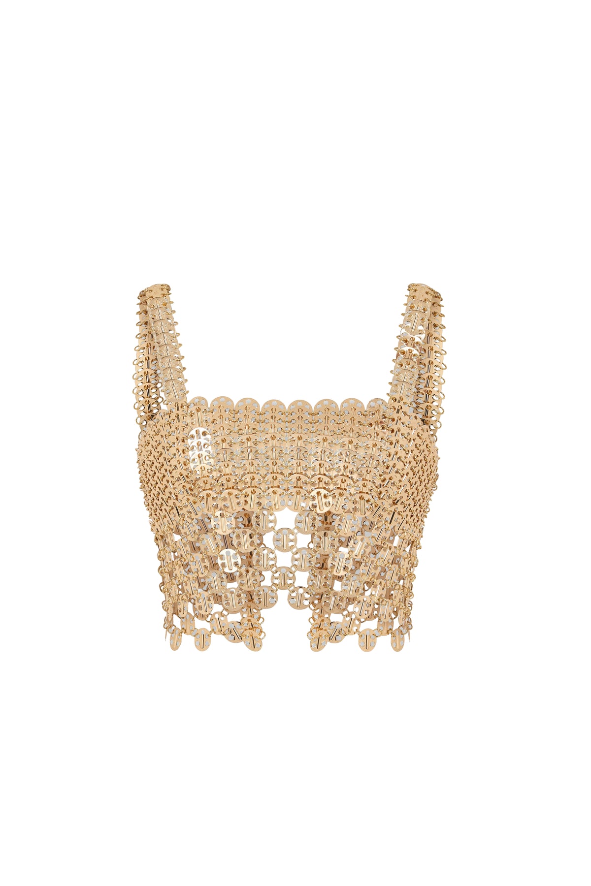 Top court en pastilles - Gold