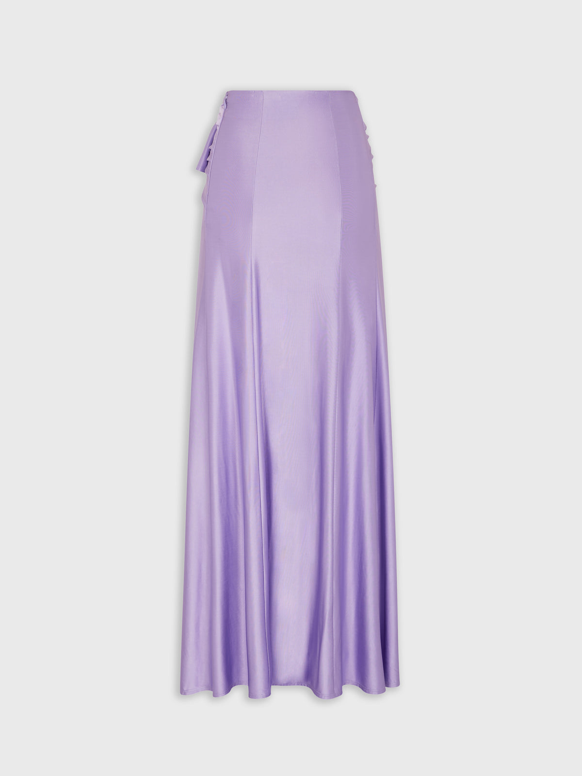 LAVENDER LONG SKIRT IN JERSEY