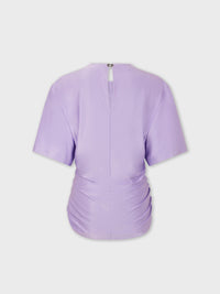 LAVENDER TEE-SHIRT IN JERSEY