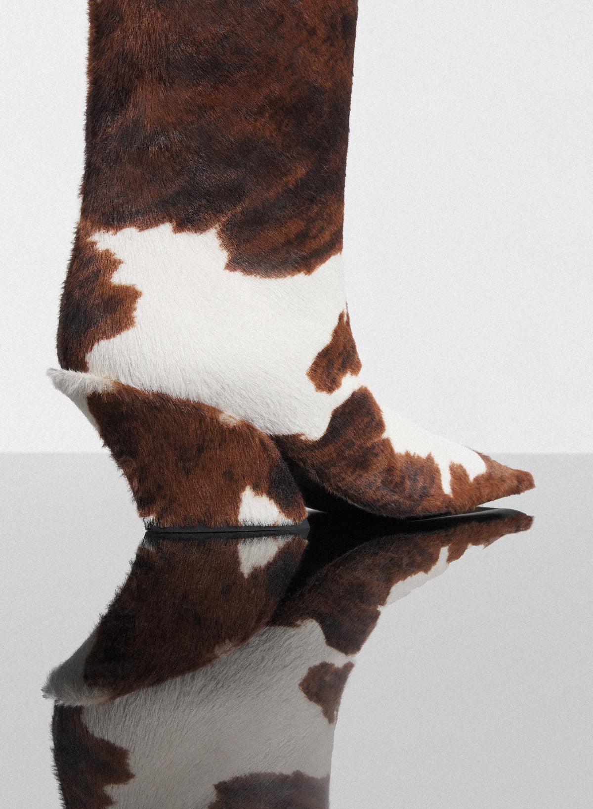 COW PRINT // cowhide Santiag boots