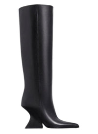 Cuissardes à talons curved - Black