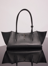 Sac Fang en cuir grainé - Black