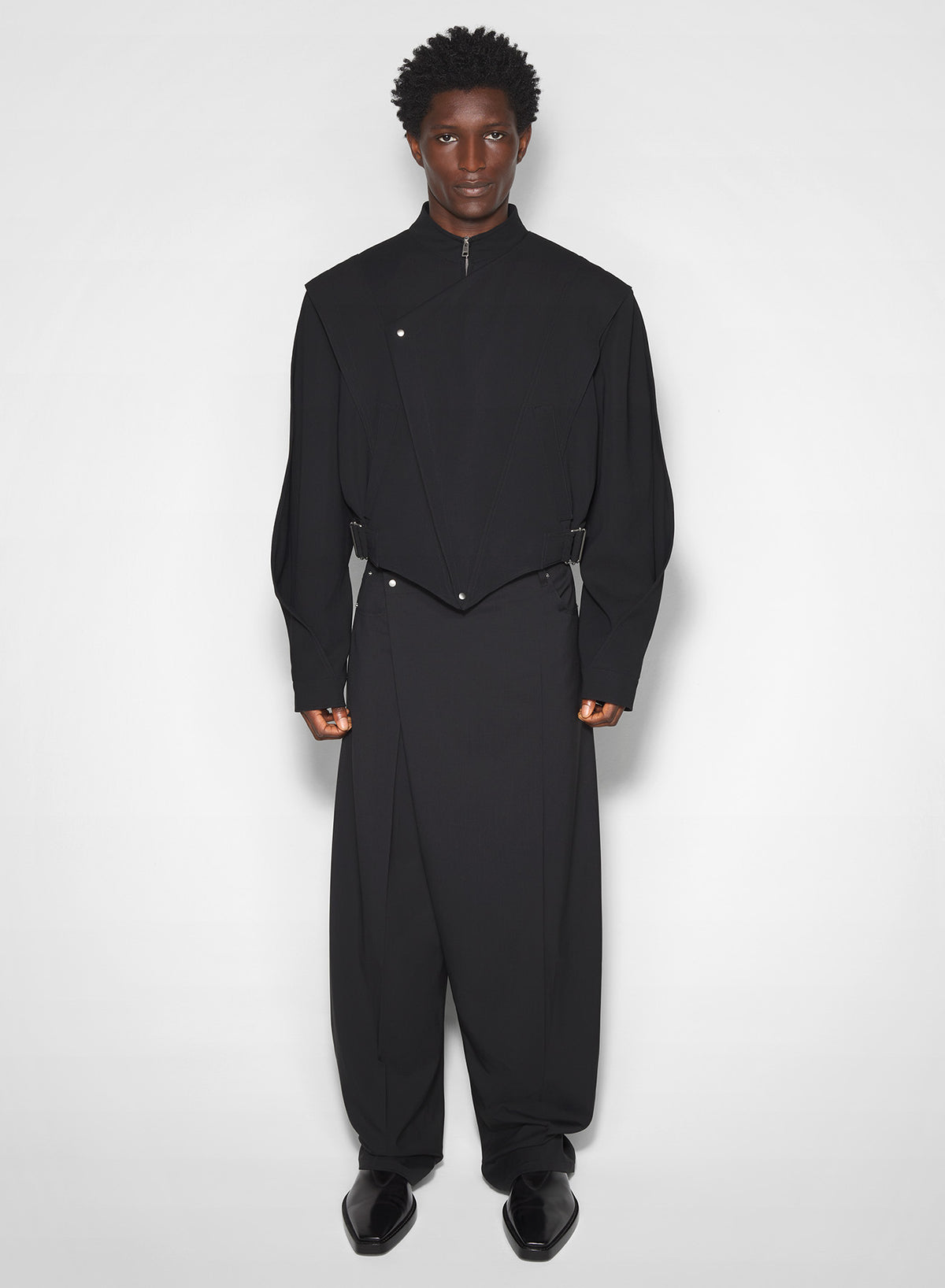 Veste d’officier asymétrique - Black
