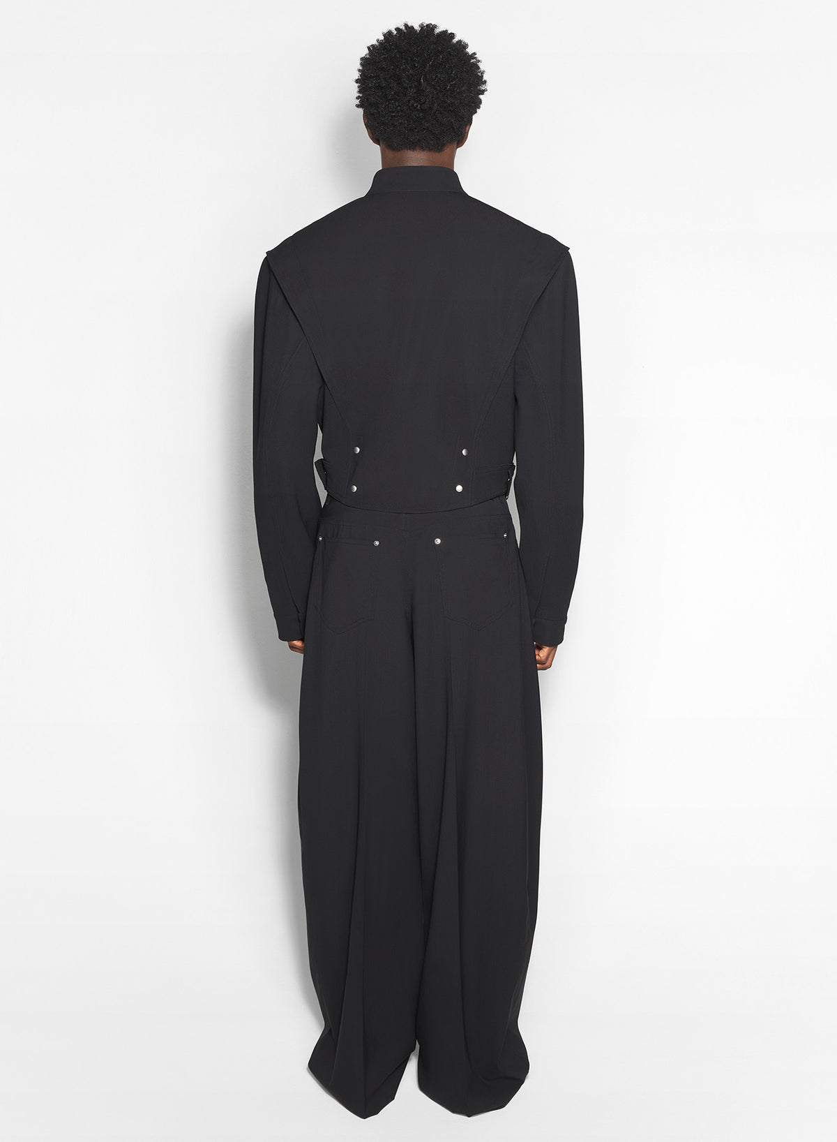Veste d’officier asymétrique - Black