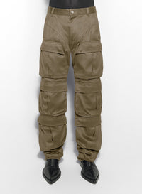 KAKI // khaki cargo pants