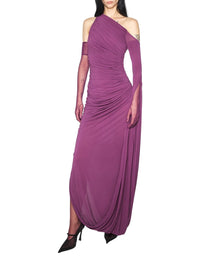 ANTIQUE PINK // pink draped infinity dress