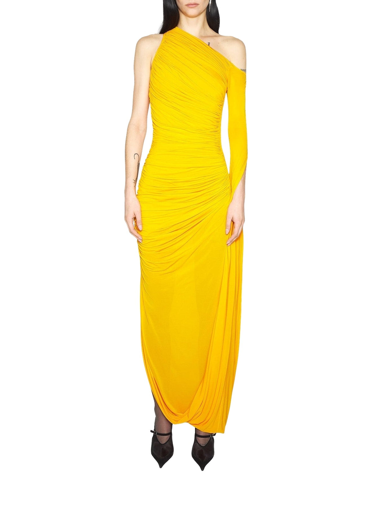 MARIGOLD // amber draped infinity dress
