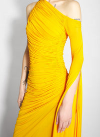 MARIGOLD // amber draped infinity dress