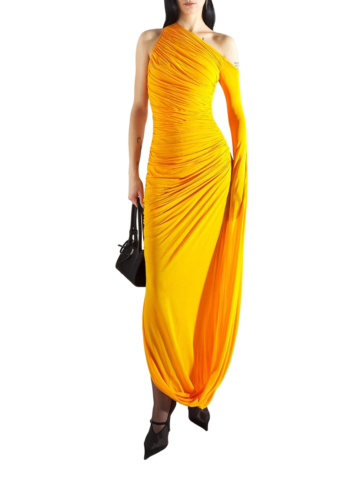 MARIGOLD // amber draped infinity dress