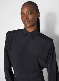 Chemise asymétrique - Black