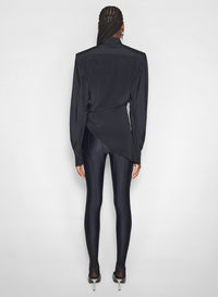 Chemise asymétrique - Black