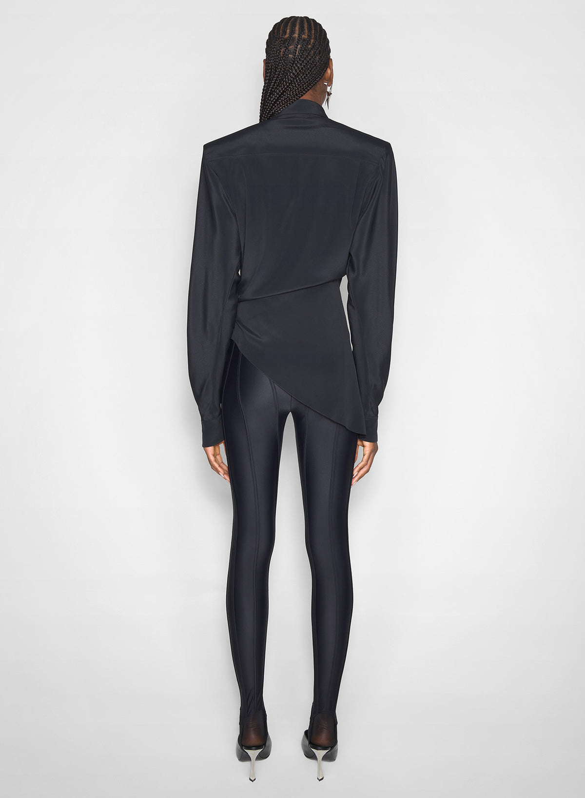 Chemise asymétrique - Black