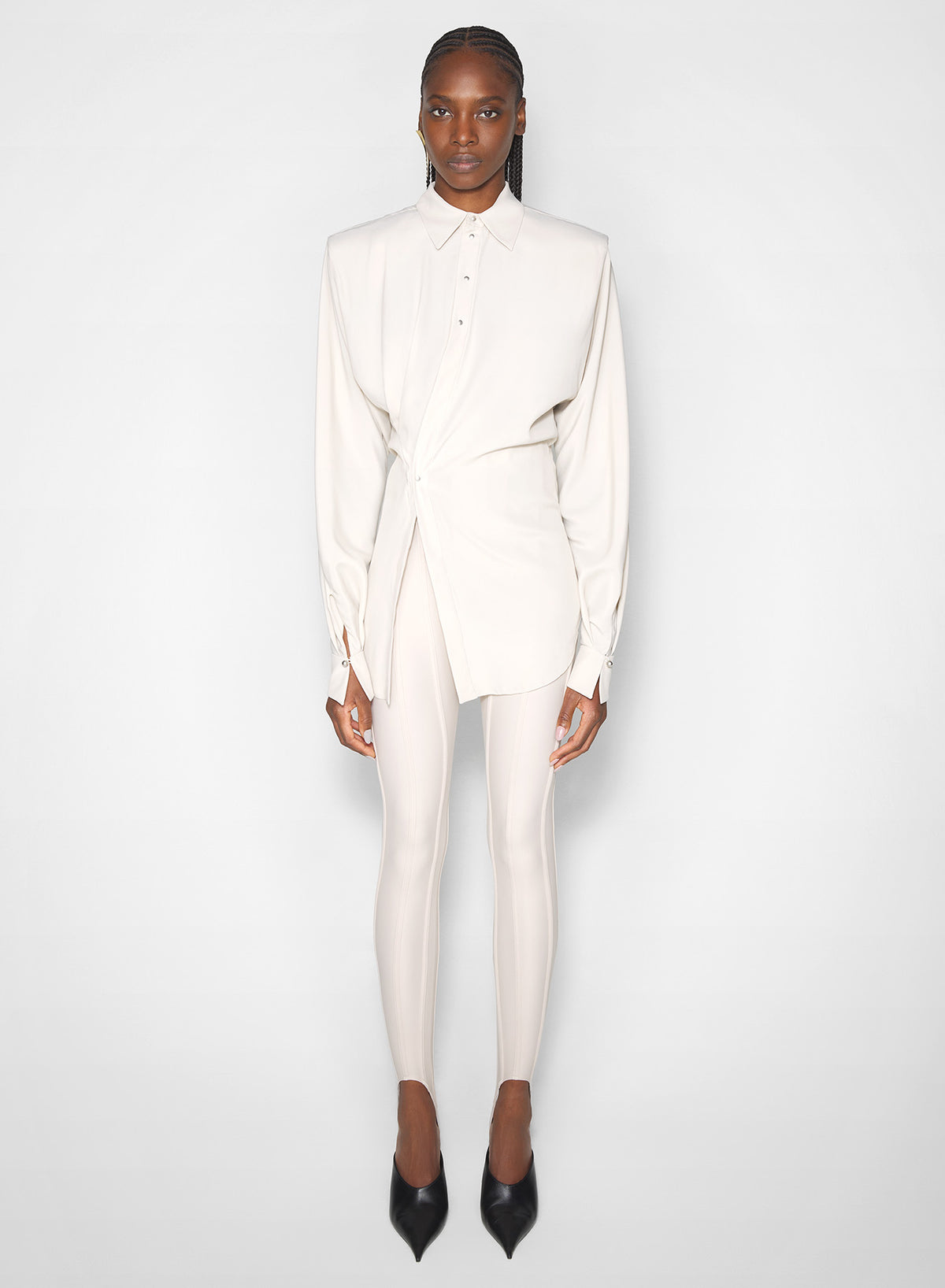 Chemise asymétrique - Cement
