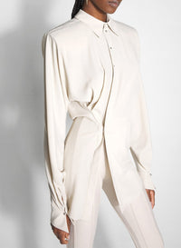 Chemise asymétrique - Cement
