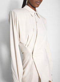 Chemise asymétrique - Cement
