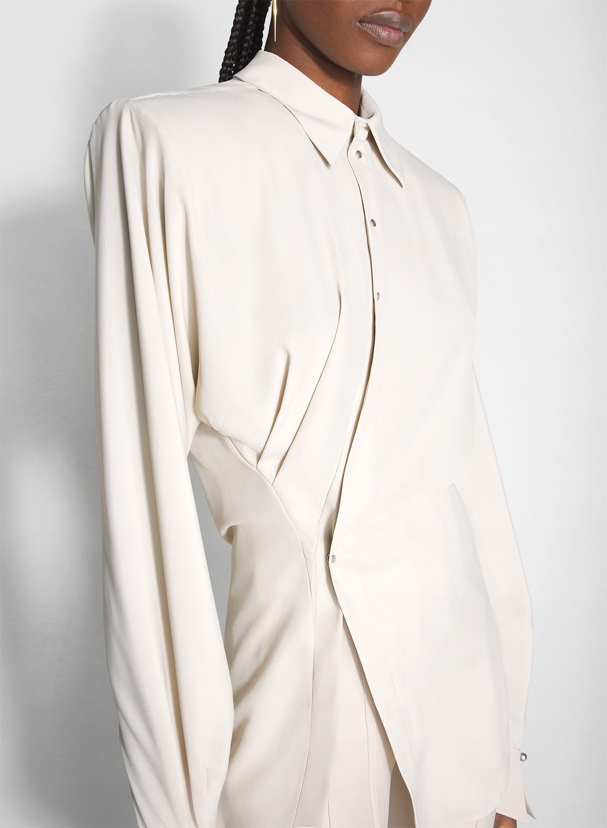 Chemise asymétrique - Cement