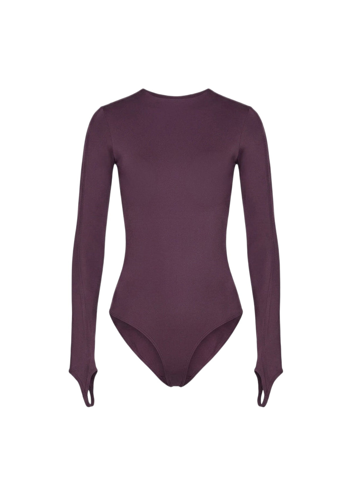 Body avec logo sur l'épaule - Dark Raisin