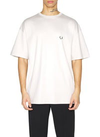 CEMENT // grey pierced t-shirt