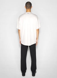 CEMENT // grey pierced t-shirt