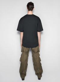 BLACK // black mugler signature t-shirt