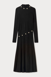 Robe courte Mattia en maille - Black