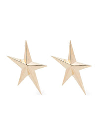 GOLD // oversized star gold earring