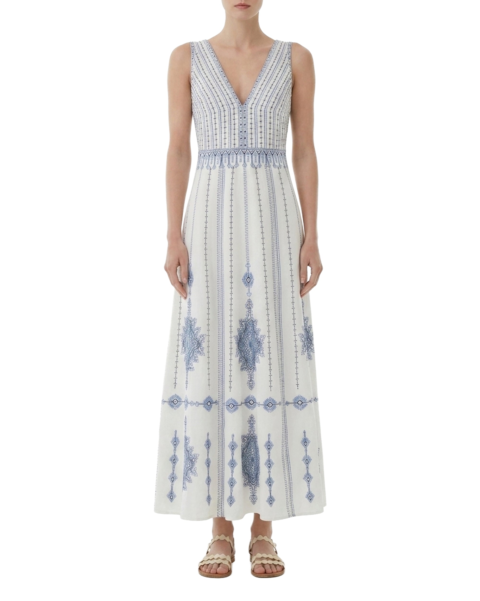 Nellie maxi dress - Milk
