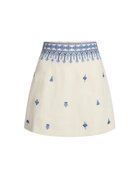 Jupe courte Giuliana - Milk