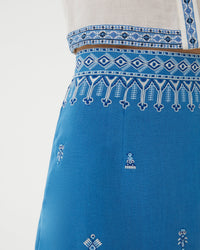 Giuliana short skirt - Blue