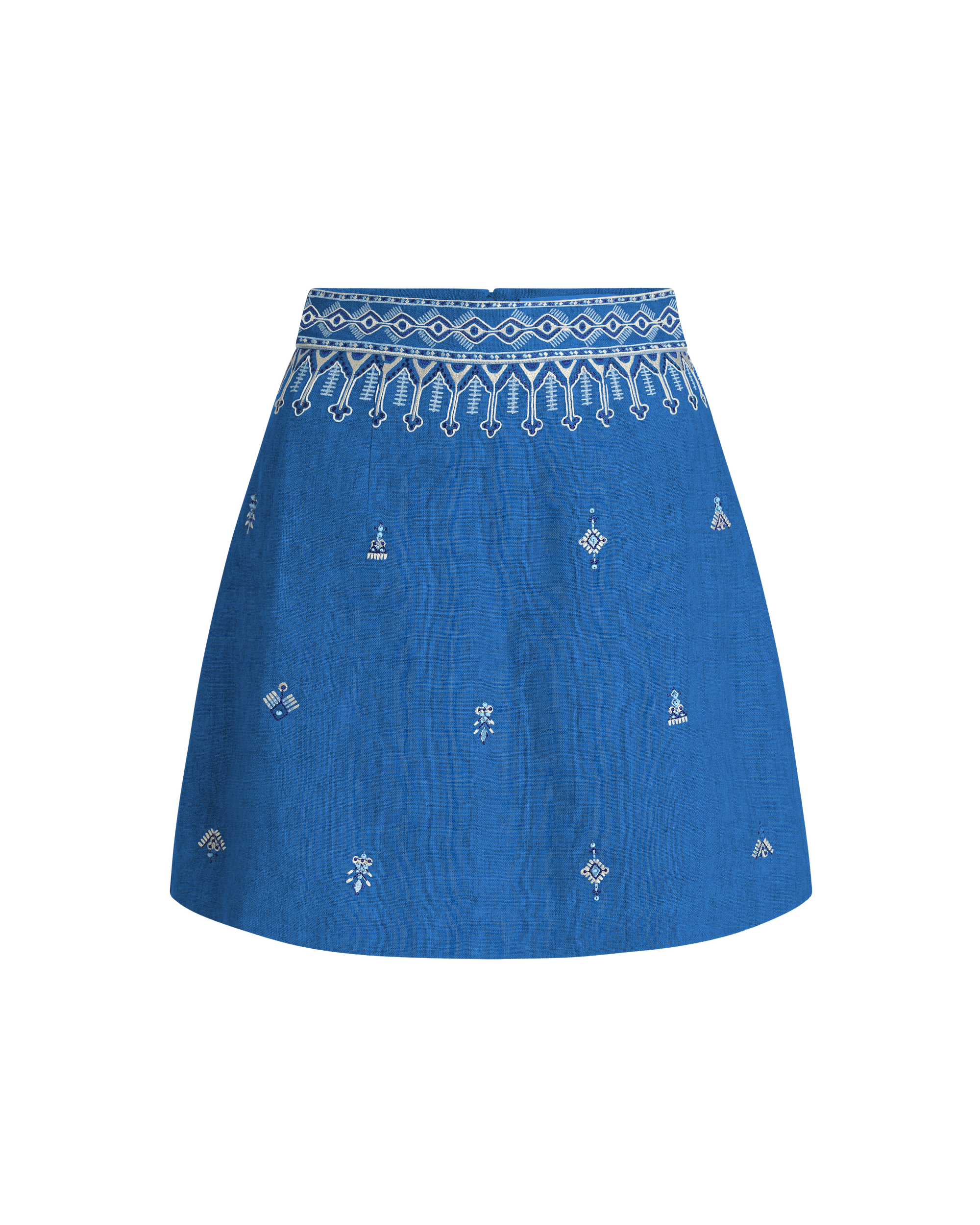 Giuliana short skirt - Blue