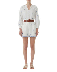 Beatrice print shorts - Milk