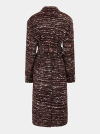 Tailored coat in wool