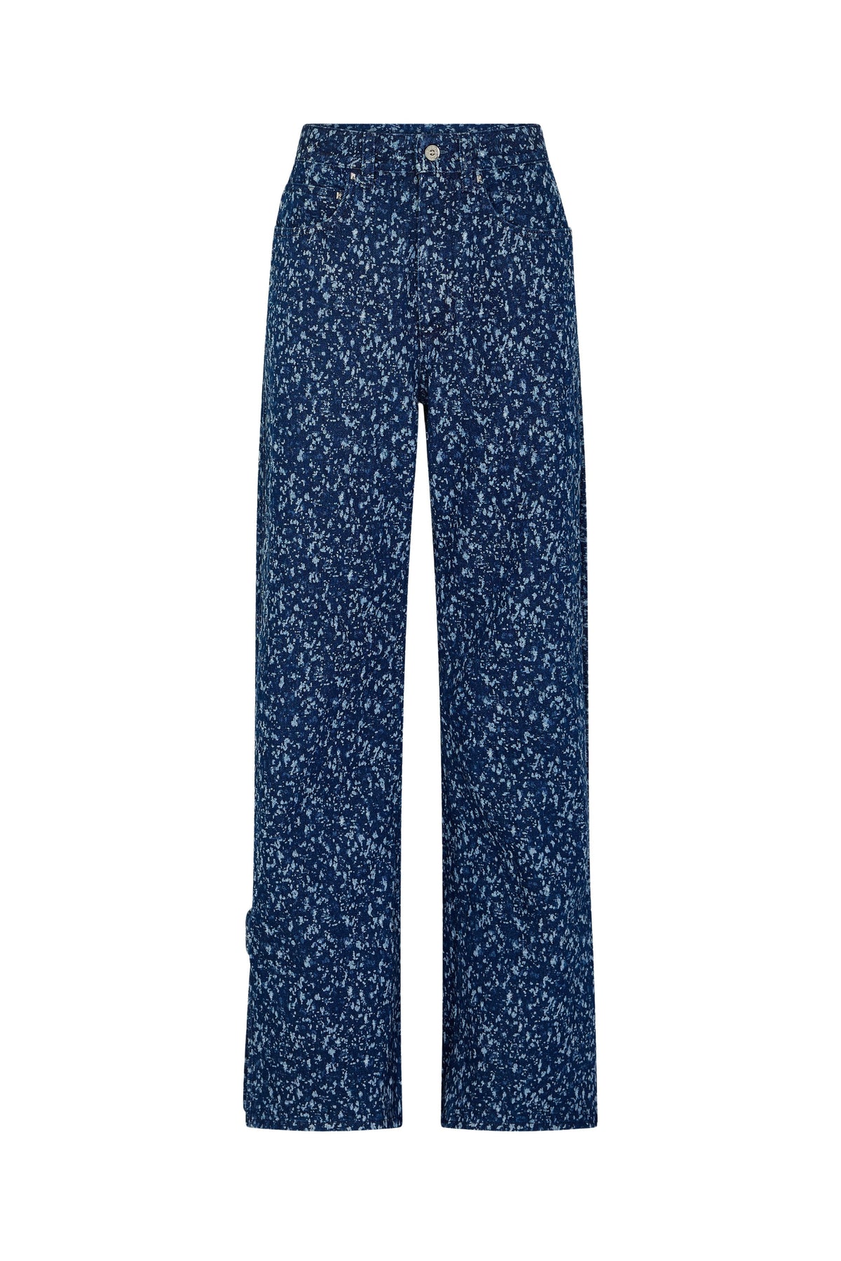 Baggy straight-leg jeans